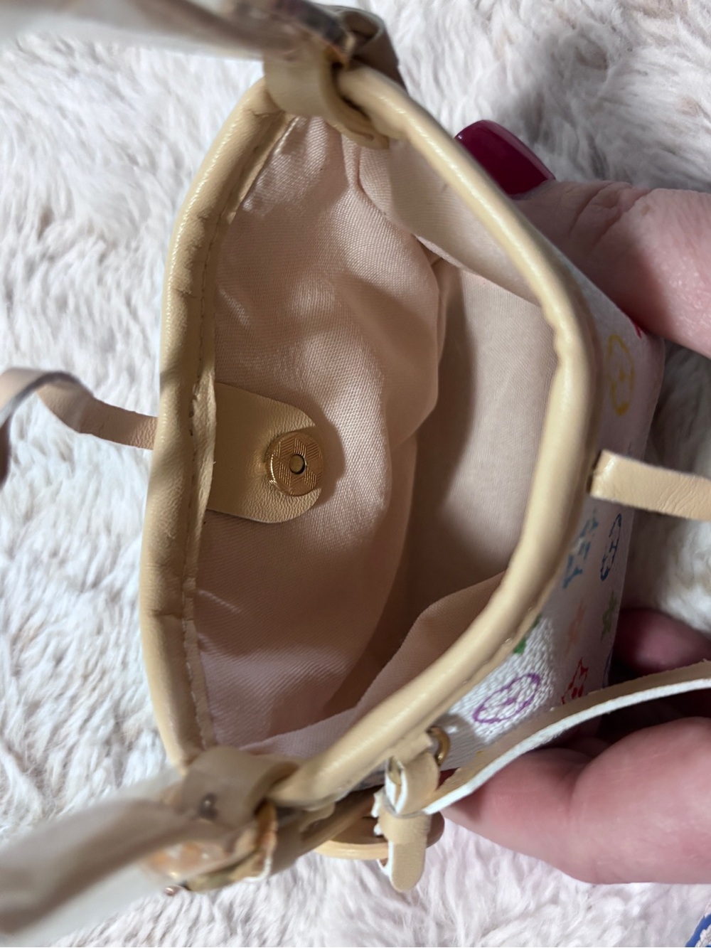 Monogram Kids Mini Purse and Teddy Bear Purse Charm - Picture 5 of 5
